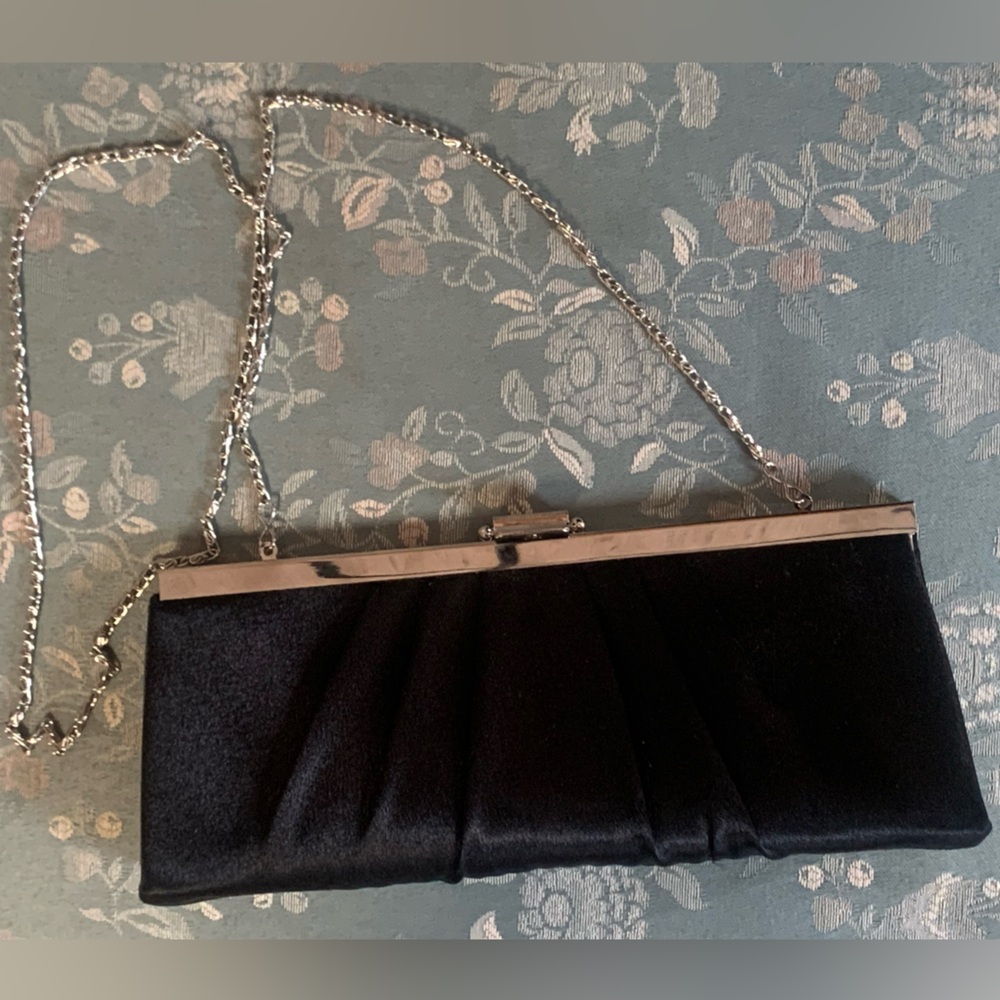 Gunne Sax Satin Clutch Evening Holiday Party Chic